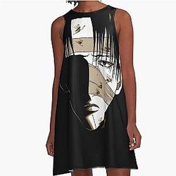 Levi Ackerman Attack on Titan A Line Dress