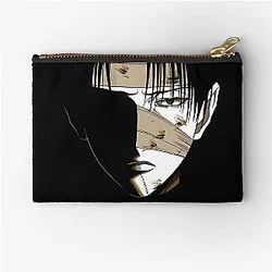 Levi Ackerman Attack on Titan Zipper Pouch