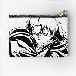 Levi Ackerman AOT Zipper Pouch