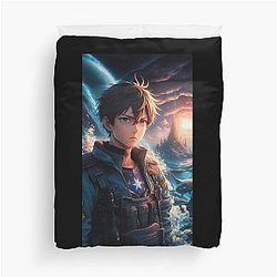 Levi Ackerman Anime Duvet Cover