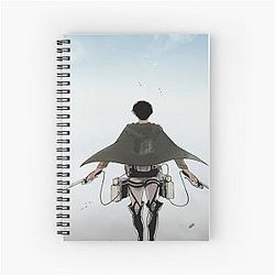 Levi Ackerman Spiral Notebook