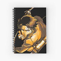 Levi Ackerman Spiral Notebook