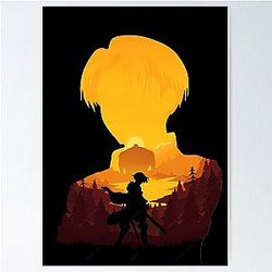 Captain Levi Ackerman Poster