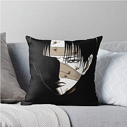 Levi Ackerman Attack on Titan Throw Pillow