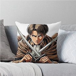 Levi Ackerman Throw Pillow