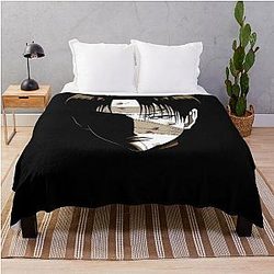 Levi Ackerman Attack on Titan Throw Blanket