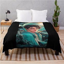 Levi Ackerman Kawaii Throw Blanket