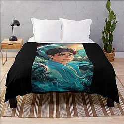 Levi Ackerman Japanese Throw Blanket