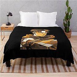Levi Ackerman Throw Blanket