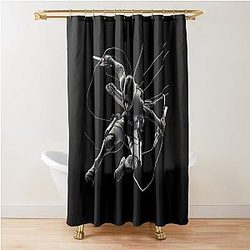 Levi Ackerman Precision Blade Attack Art Shower Curtain