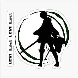 Levi Ackerman Design - Epic Anime Art for Clothing and Accessories