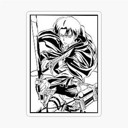 Levi Ackerman AOT sticker
