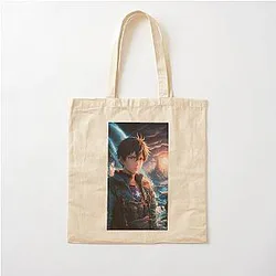 Levi Ackerman Anime Cotton Tote Bag