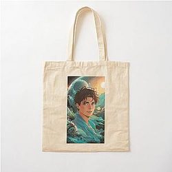 Levi Ackerman Japanese Cotton Tote Bag