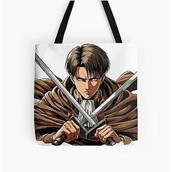 Levi Ackerman All Over Print Tote Bag