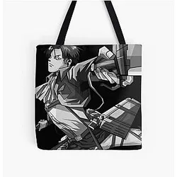 Levi Ackerman Over Print Tote Bag