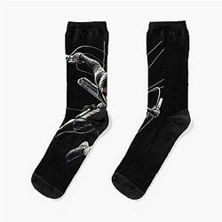 Levi Ackerman Precision Attack Art Socks