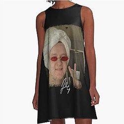 Lewis Y2K A-Line Dress