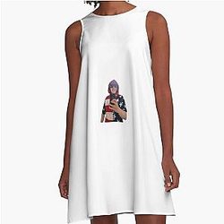 Lewis Capaldi in America A-Line Dress