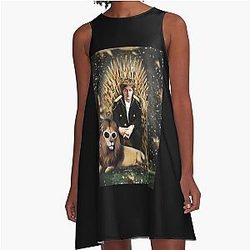 King Lewis Capaldi A-Line Dress