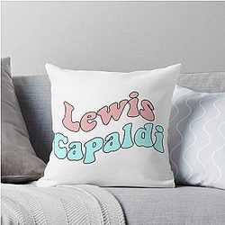 Lewis Capaldi Throw Pillow