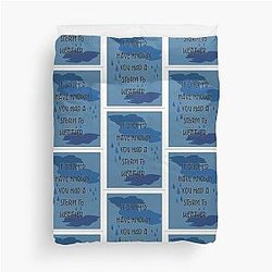 Before You Go Lewis Capaldi Lyrics Duvet Cover