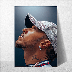 Lewis Hamilton is a very famous athlete Lewis Hamilton Posters