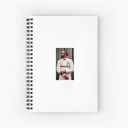 Lewis Hamilton is a British F1 racer Lewis Hamilton Notebook