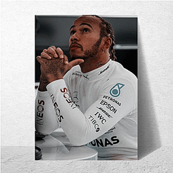 Lewis Hamilton previously raced for Mercedes Lewis Hamilton Posters