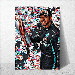 Lewis Hamilton debuted in Formula One in 2007 Lewis Hamilton Posters