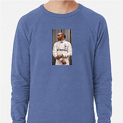 Lewis Hamilton is a British F1 racer Lewis Hamilton Sweatshirts