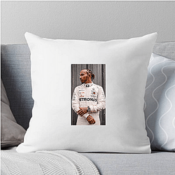 Lewis Hamilton is a British F1 racer Lewis Hamilton Pillows Cover