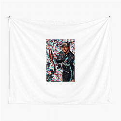 Lewis Hamilton debuted in Formula One in 2007 Lewis Hamilton Tapestries
