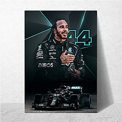Lewis Hamilton started kart racing at eight Lewis Hamilton Posters