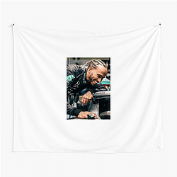 Lewis Hamilton holds many F1 records Lewis Hamilton Tapestries