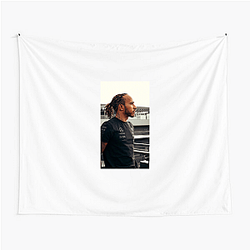 Lewis Hamilton drives for Scuderia Ferrari Lewis Hamilton Tapestries