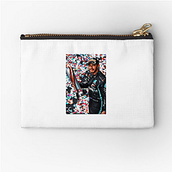 Lewis Hamilton debuted in Formula One in 2007 Lewis Hamilton Zipper Pouches
