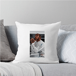 Lewis Hamilton previously raced for Mercedes Lewis Hamilton Pillows Cover