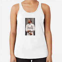 Lewis Hamilton is a British F1 racer Lewis Hamilton Tank Tops