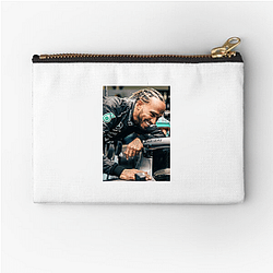 Lewis Hamilton holds many F1 records Lewis Hamilton Zipper Pouches