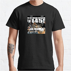 Lex Fridman Podcast focuses on AI Lex Fridman Podcast T-Shirts