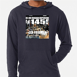 Lex Fridman Podcast focuses on AI Lex Fridman Podcast Hoodies