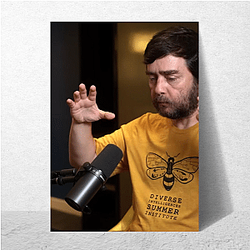 Lex Fridman Podcast airs weekly Lex Fridman Podcast Posters
