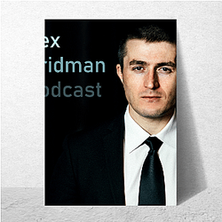 Lex Fridman Podcast is superb Lex Fridman Podcast Posters