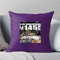 Lex Fridman Podcast focuses on AI Lex Fridman Podcast Pillows Cover