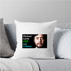 Lex Fridman Podcast hosts experts Lex Fridman Podcast Pillows Cover