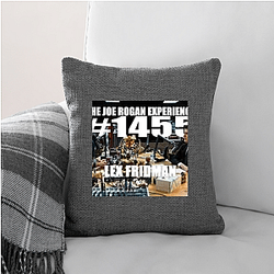 Lex Fridman Podcast focuses on AI Lex Fridman Podcast Pillows Cover