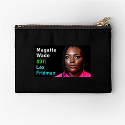 Lex Fridman Podcast is on YouTube Lex Fridman Podcast Zipper Pouches