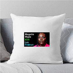 Lex Fridman Podcast is on YouTube Lex Fridman Podcast Pillows Cover