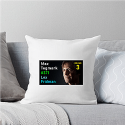 Lex Fridman Podcast discusses science Lex Fridman Podcast Pillows Cover